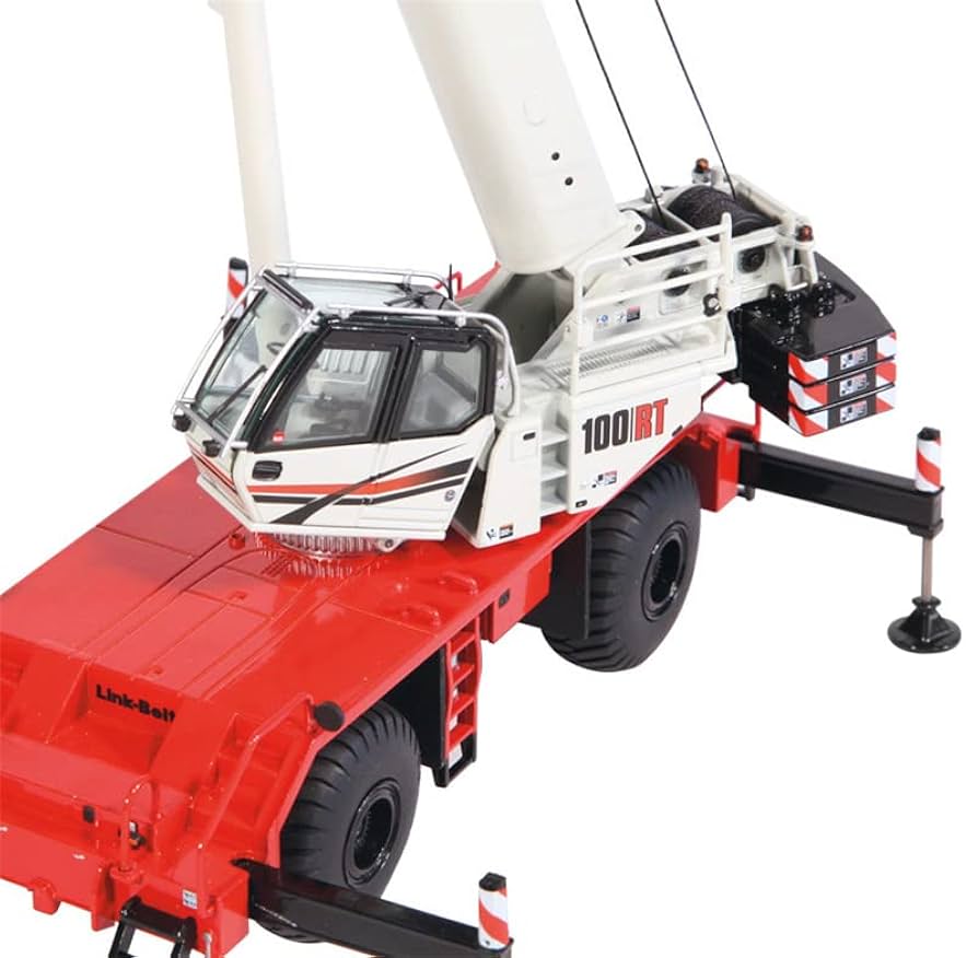 Amazon.com: NZG for Link-Belt 100 R/T Crane 1/50 DIECAST